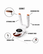 StepDry™ Electric Shoe Dryer – Fast & Gentle Drying (UK Plug)